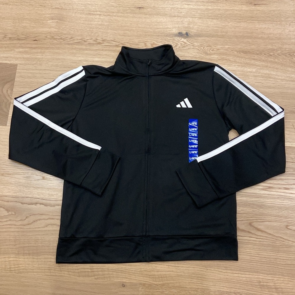 NWT - adidas Youth Tricot Jacket and Joggers set - Picture 4 of 16